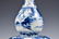 CHONGZHEN BLUE AND WHITE FIGURINE DOUBLE GOURD VASE - 3