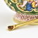 18TH C SOLID GOLD ENAMELED SNUFF BOTTLE - 14