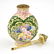 18TH C SOLID GOLD ENAMELED SNUFF BOTTLE - 3