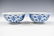 PAIR OF KANGXI BLUE & WHITE DRAGONS BOWLS - 11