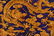 LAPIS LAZULI GILT DRAGON TABLE SCREEN - 10