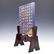 LAPIS LAZULI GILT DRAGON TABLE SCREEN - 3