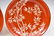 PAIR YONGZHENG BAMBOO MOTIF RUBY RED PLATES - 5