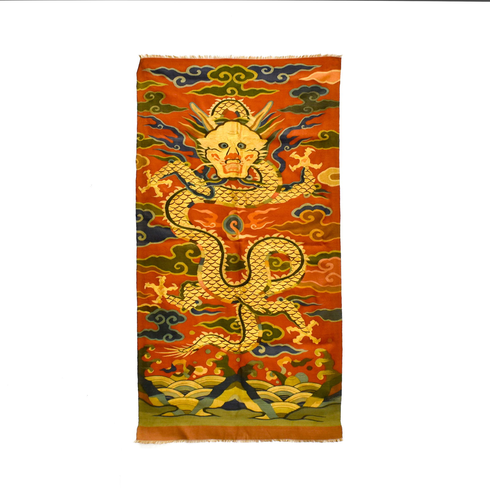 GOLDEN DRAGON RED SILK KESI (1 of 12)