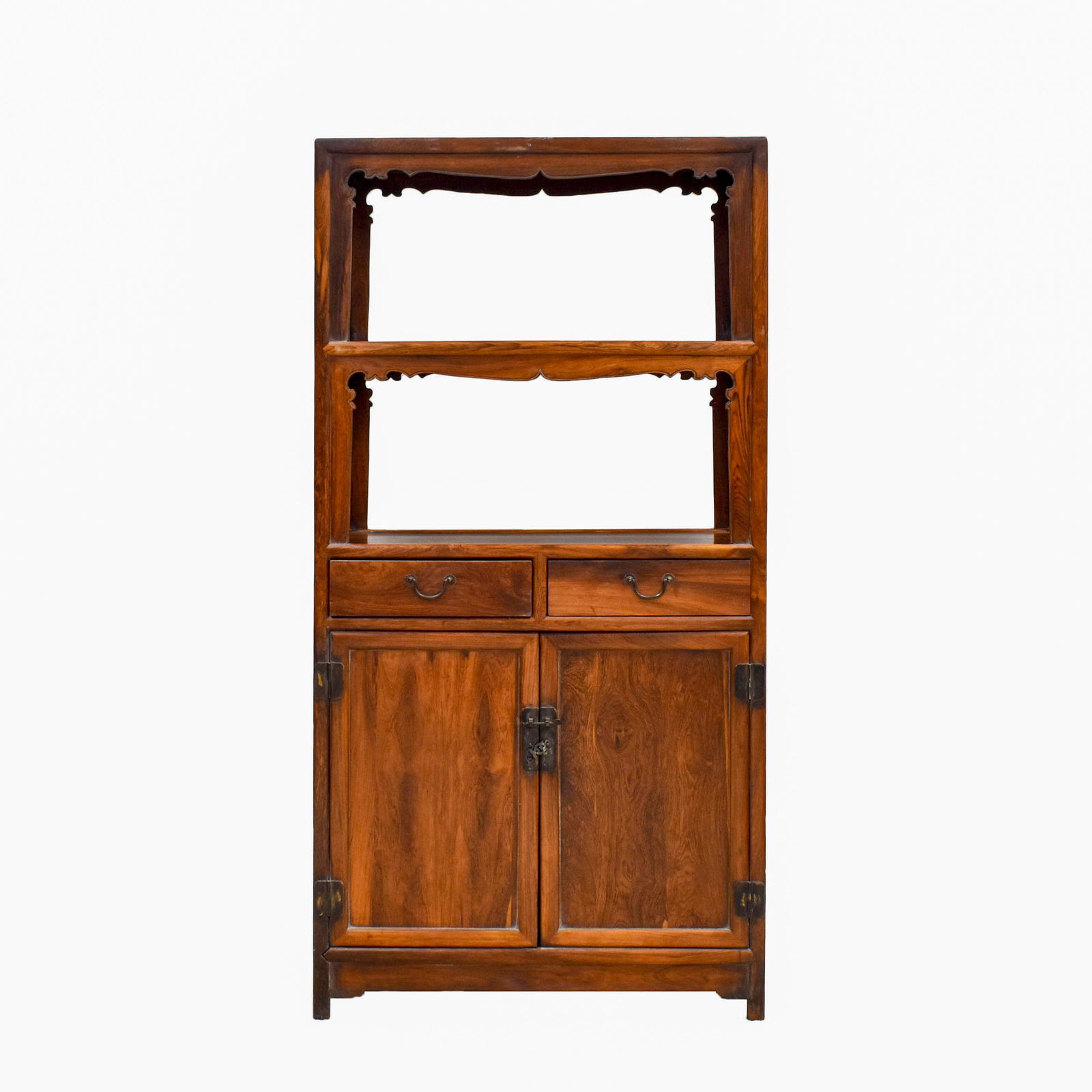 ANTIQUE CHINESE HUANGHUALI BOOK SHELF (1 of 18)