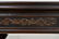 19TH C CARVED ZITAN WAISTED SQUARE TABLE - 3