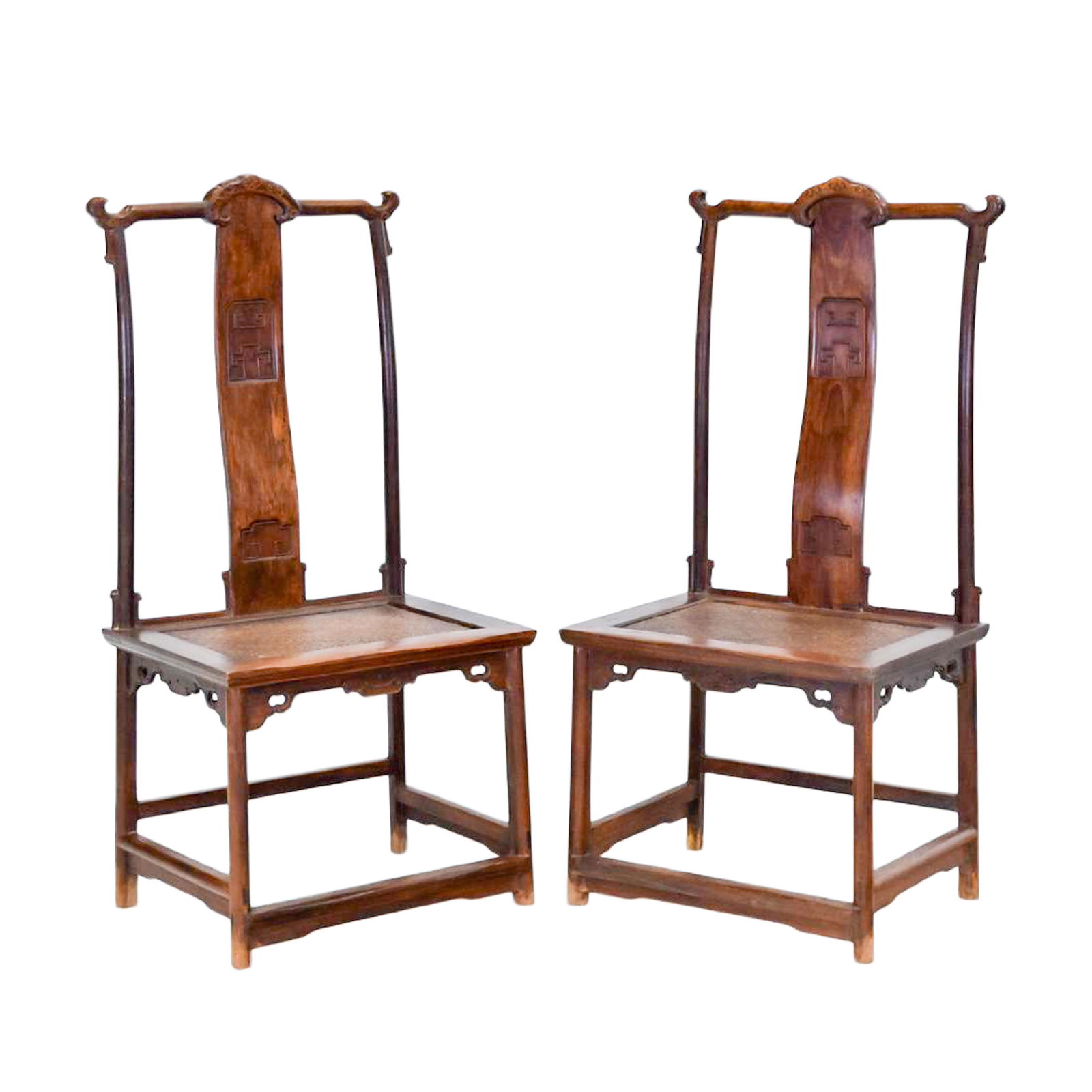 PAIR OF HUANGHUALI SOUTHERN OFFICIAL'S HAT (1 of 10)