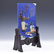 LAPIS LAZULI & STONE INLAID TABLE SCREEN