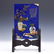 LAPIS LAZULI & STONE INLAID TABLE SCREEN - 2