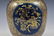 QIANLONG GILT OVER BLUE MONOCHROME AMPHORA VASE - 10