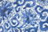 PAIR KANGXI BLUE & WHITE PLATES - 6
