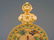 PR GILT BRONZE INLAID DOUBLE GOURD WALL HANGING PLAQUES - 2