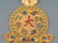 PR GILT BRONZE INLAID DOUBLE GOURD WALL HANGING PLAQUES - 3
