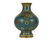 QING GILT BRONZE CLOISONNE ENAMEL VASE - 4