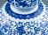 QIANLONG BLUE & WHITE WRAPPED FLORAL DOUBLE GOURD VASE - 3