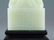 WHITE JADE CARVED DRAGON SEAL ON STAND - 6