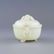 CARVED JADE DOUBLE DRAGON LIDDED CENSER - 8