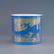 KANGXI GILT OVER BLUE MONOCHROME BRUSH POT
