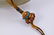 QIANLONG JADE HILT SWORD & PEACH TREE BARK - 18