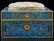 JADE INLAID GILT BRONZE CLOISONNE BOX - 9