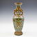 QIANLONG GILT BRONZE CLOISONNE VASE - 13