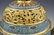 QING GILT BRONZE CLOISONNE COVERED TRIPOD CENSER - 4