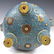 QING GILT BRONZE CLOISONNE COVERED TRIPOD CENSER - 8