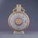 QIANLONG FAMILLE ROSE & GILT BAJIXIANG MOON VASE