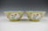 PAIR DAOGUANG FAMILLE JAUNE BOWL - 7