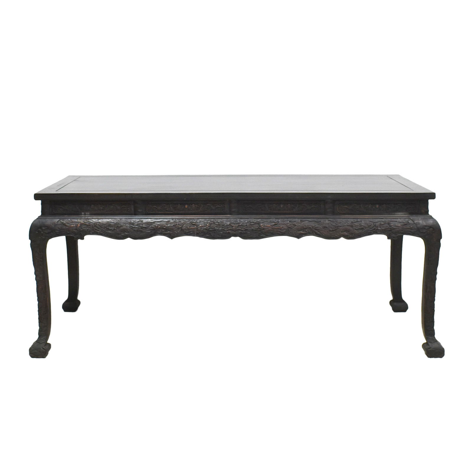 CHINESE ZITAN ALTAR TABLE WITH CABRIOLE LEGS (1 of 5)