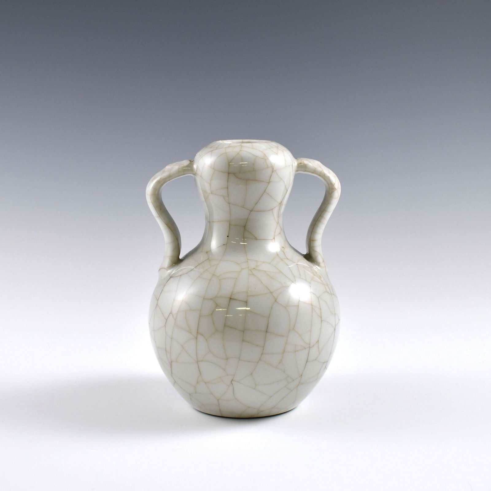 QIANLONG SPECIAL MARK GE TYPE AMPHORA GARLIC VASE (1 of 6)