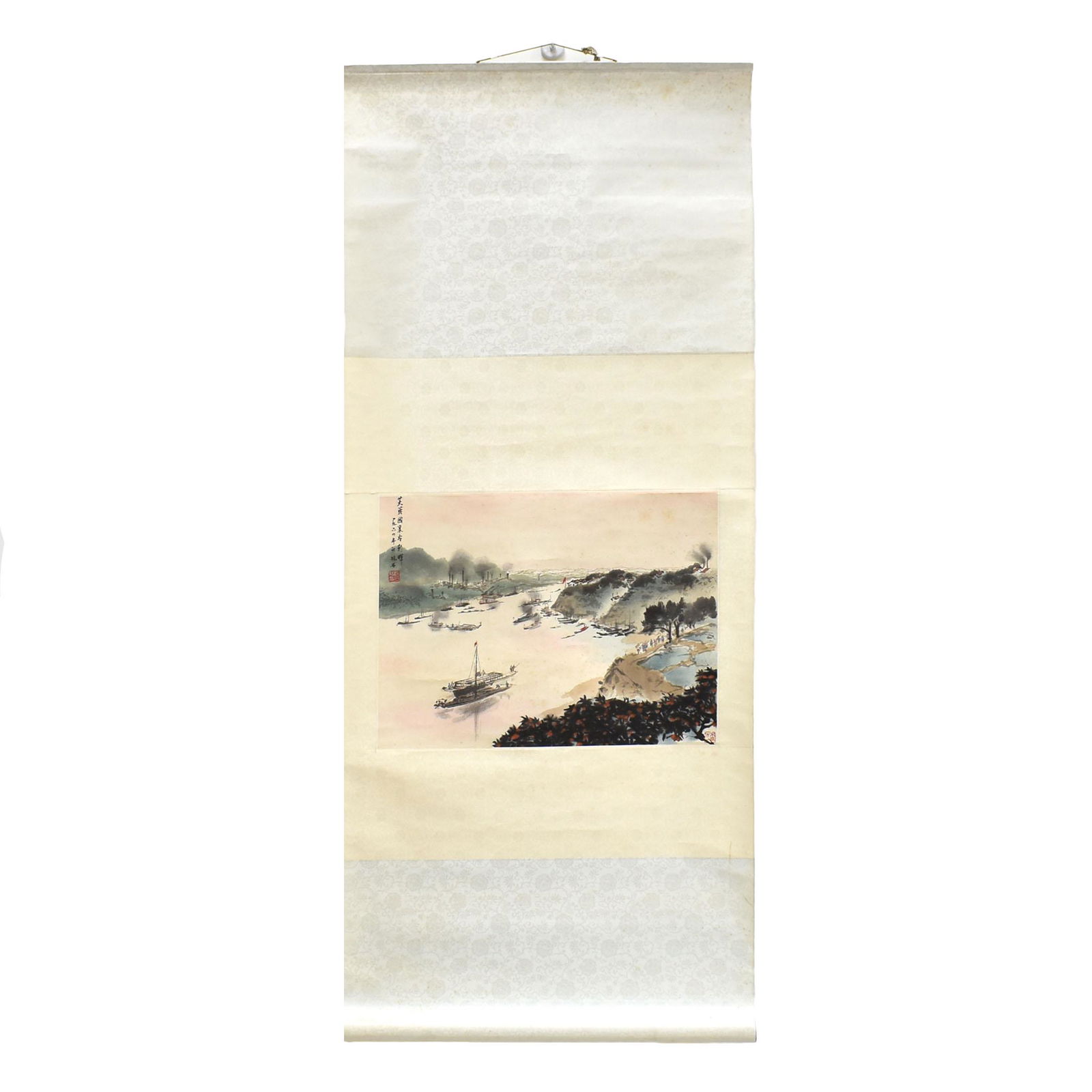 FU BAOSHI CHINESE PAINTING SCROLL (1 of 11)