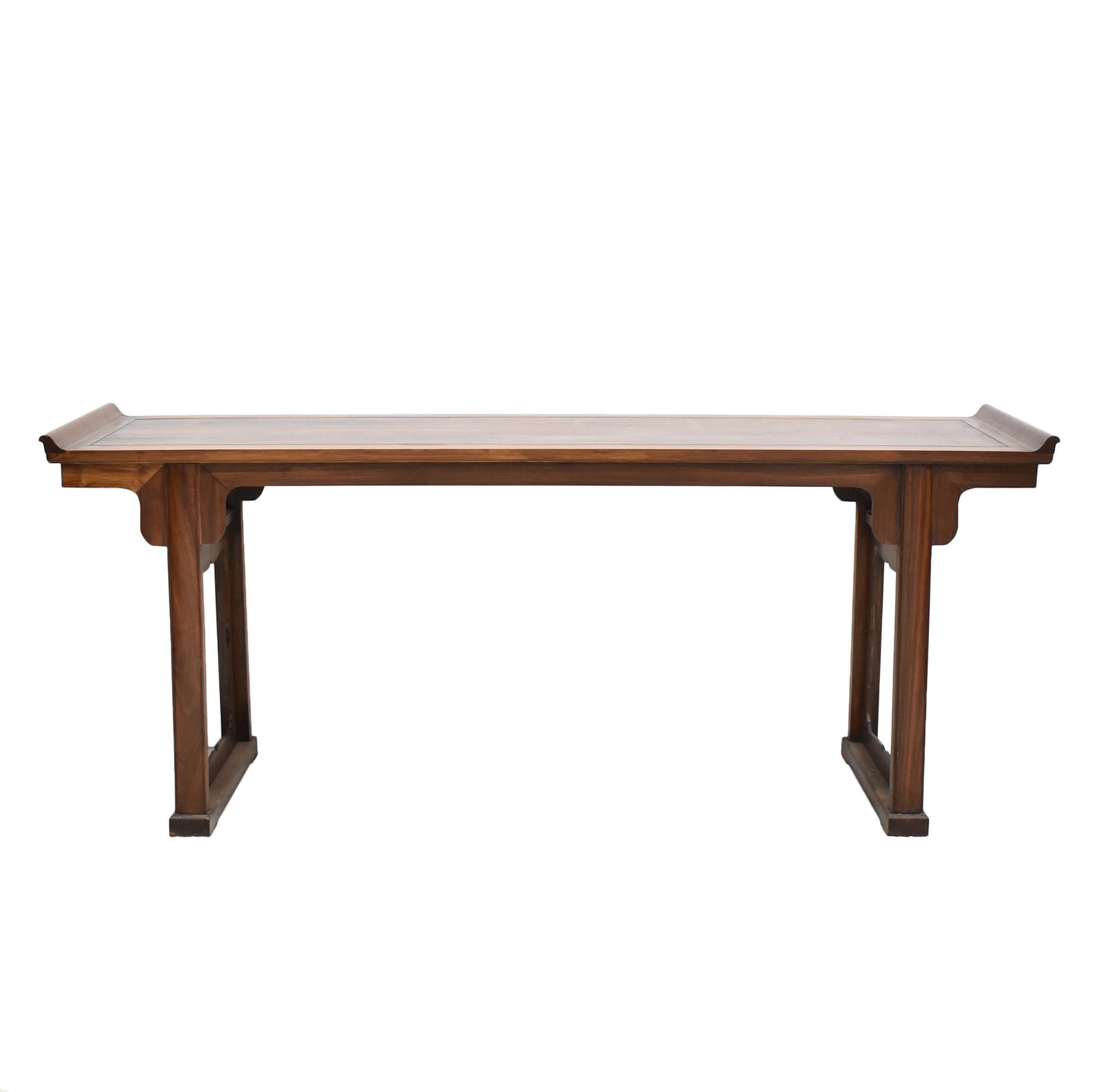 ANTIQUE CHINESE HUANGHUALI EVERTED RIM ALTAR TABLE (1 of 14)