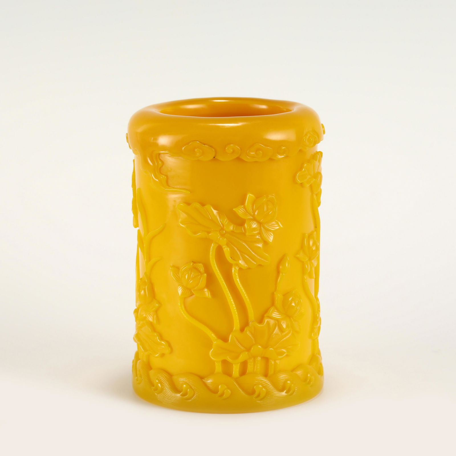 QING DAOGUANG GLASS PEN HOLDER (1 of 10)