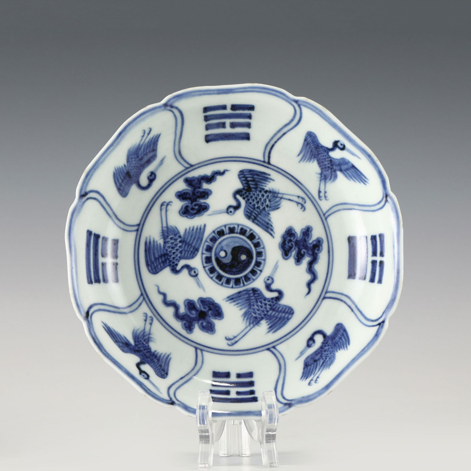 MING XUANDE BLUE AND WHITE PLATE (1 of 10)