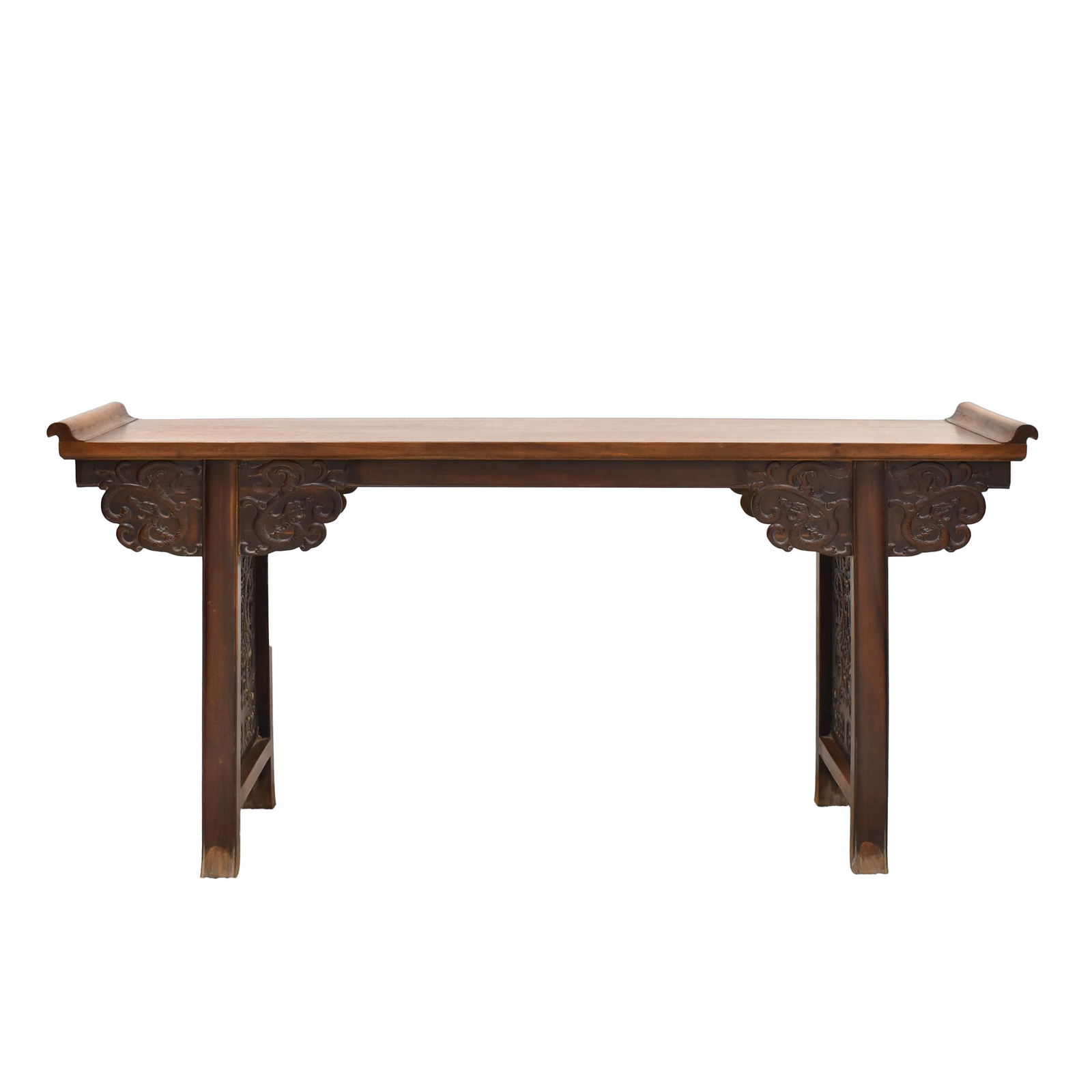 CHINESE HUANGHUALI EVERTED RIM ALTAR TABLE (1 of 13)