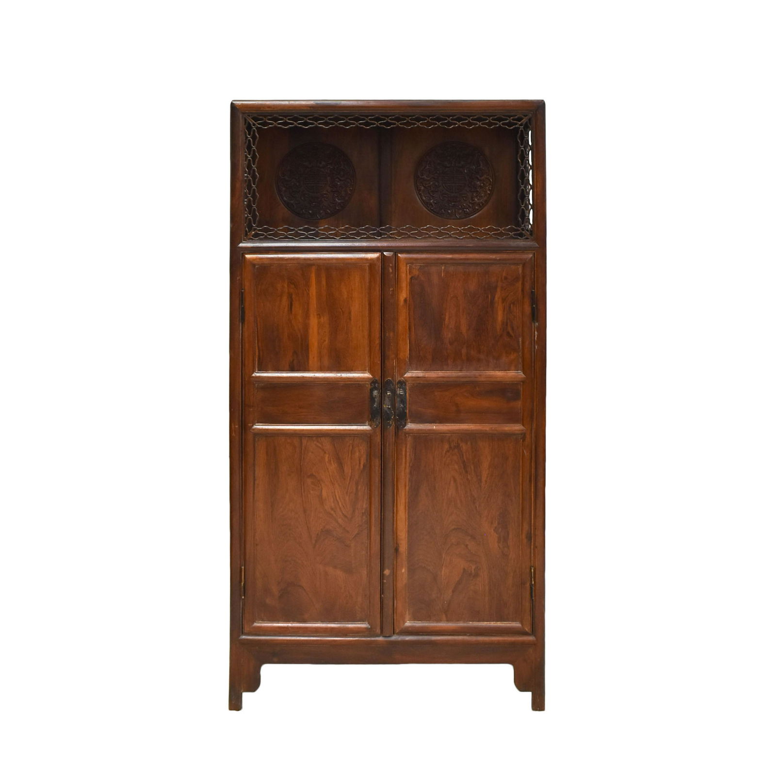 HUANGHUALI DOUBLE DOOR BOOK CABINET (1 of 13)
