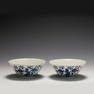 PAIR OF MING CHENGHUA BLUE & WHITE BOWLS