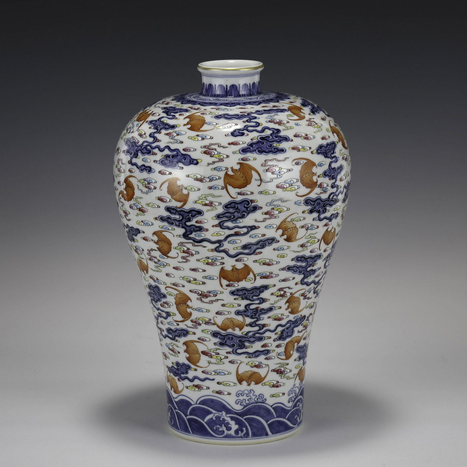 QING YONGZHENG FAMILLE ROSE PLUM JAR (1 of 9)