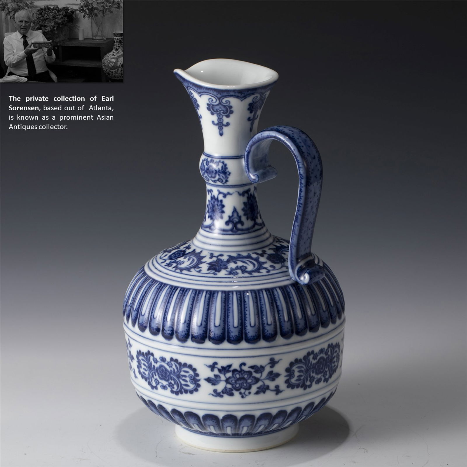 QING YONGZHENG BLUE & WHITE TEAPOT (1 of 13)