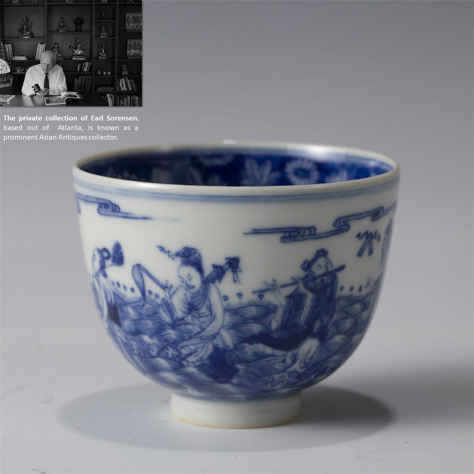 KANGXI BLUE & WHITE CUP (1 of 9)