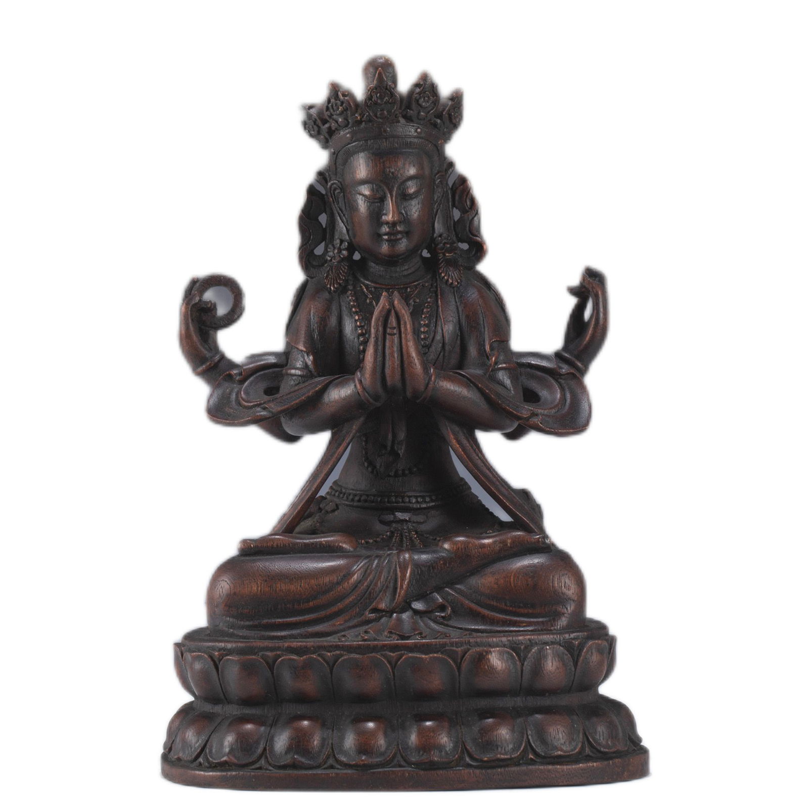 FRAGRANCE AGARWOOD FOUR ARMED BUDDHA AVALOKITESHVARA (1 of 12)