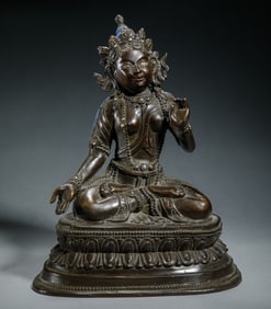 BRONZE TARA BUDDHA
