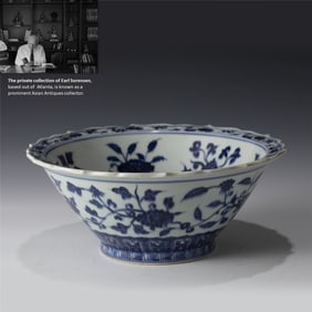 MING XUANDE BLUE & WHITE BOWL