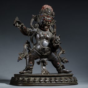BRONZE BUDDHA DEITY
