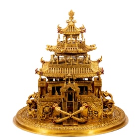 GILT BRONZE MINIATURE