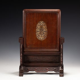 HUANGHUALI CARVED TABLE SCREEN
