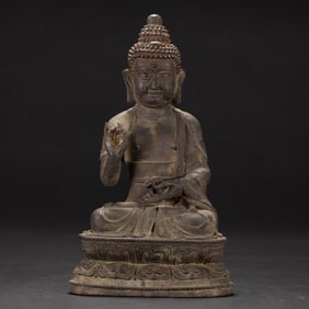 ANTIQUE CHINESE MAHAYANA BUDDHA