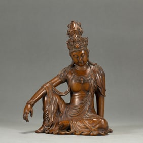 GOLDEN NANMU BOXWOOD GUANYIN