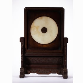 JADE AND HUANGHUALI TABLE SCREEN